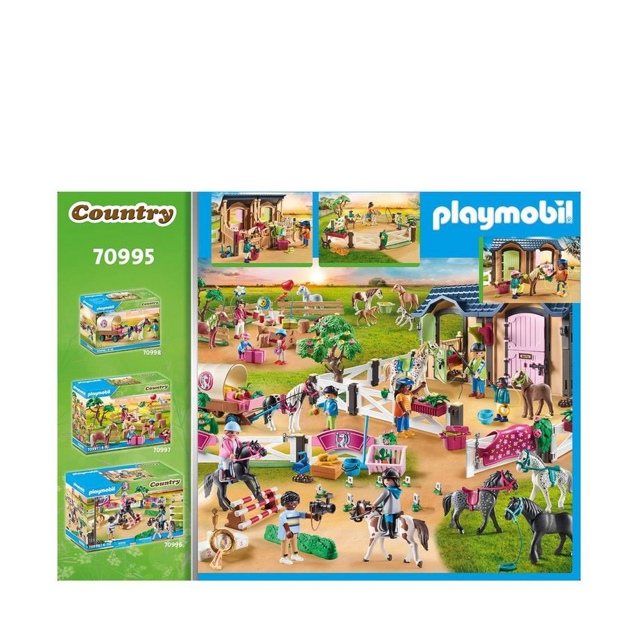 Playmobil  70995 Cours d'équitation avec boxes pour chevaux 