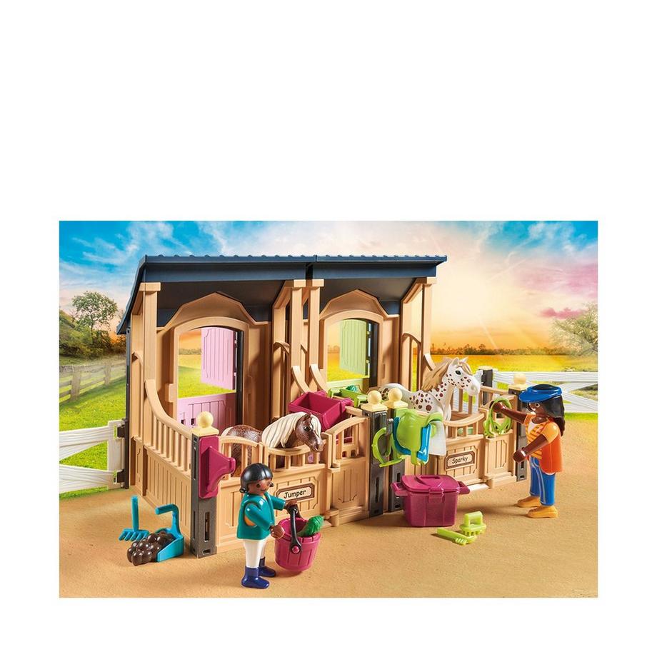 Playmobil  70995 Cours d'équitation avec boxes pour chevaux 