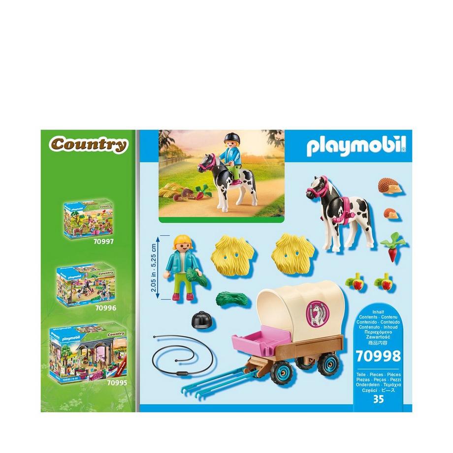 Playmobil  70998 Carrozza pony 