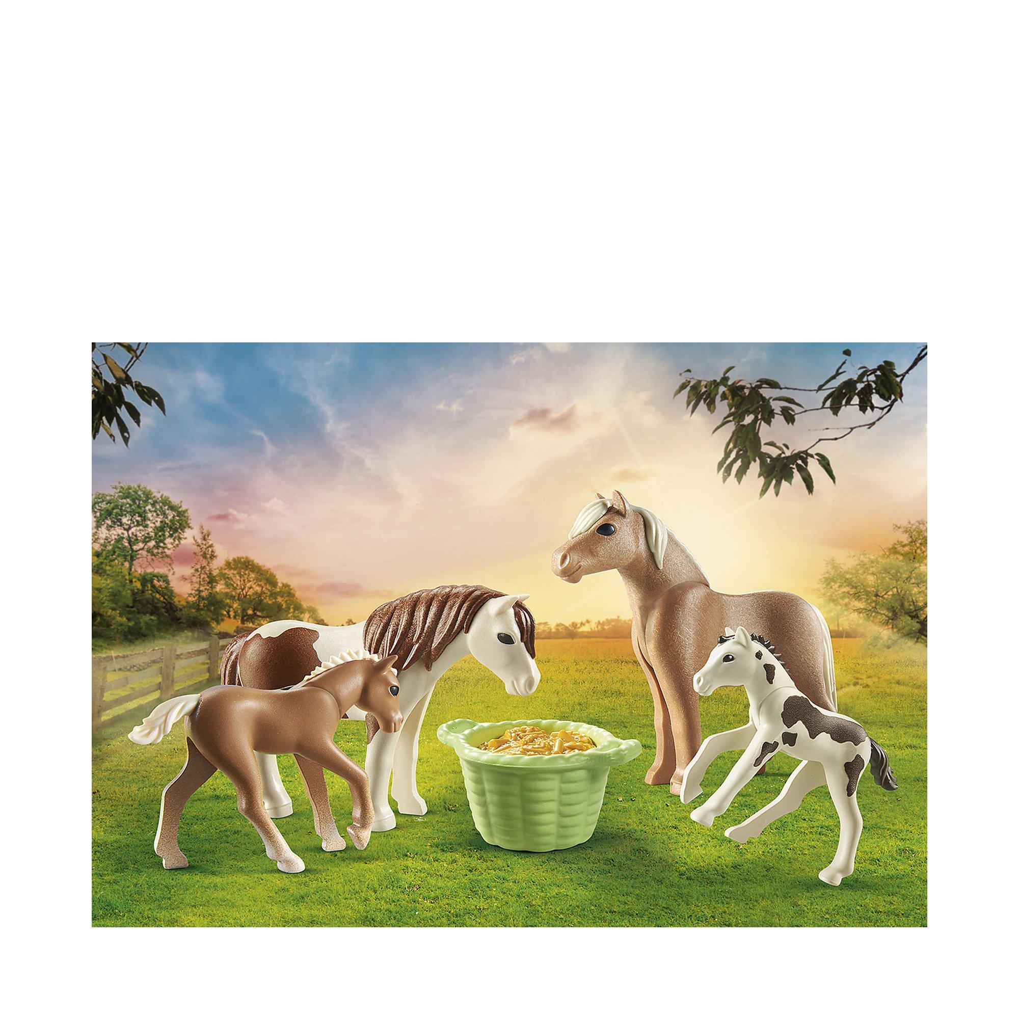 Playmobil  71000 2 pony islandesi con puledro 
