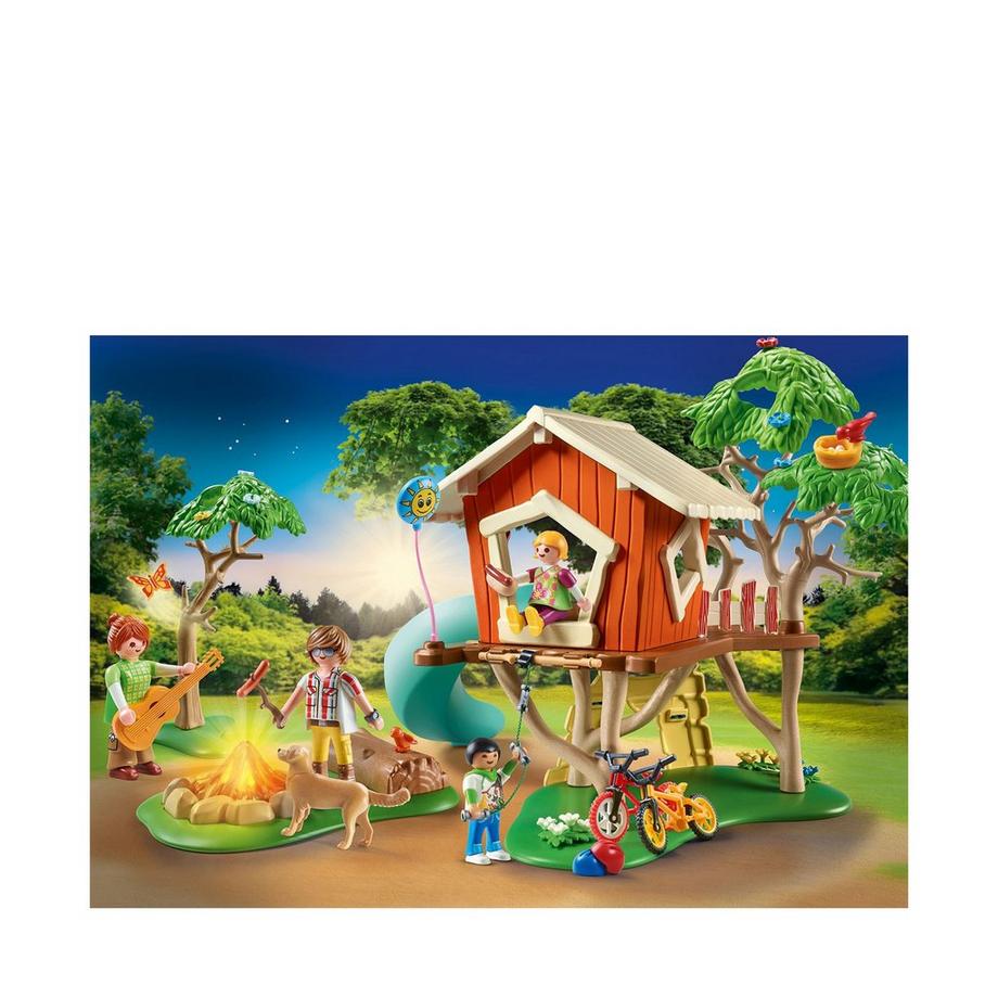 Playmobil  71001 Casa sull'albero dell'avventura con scivolo 