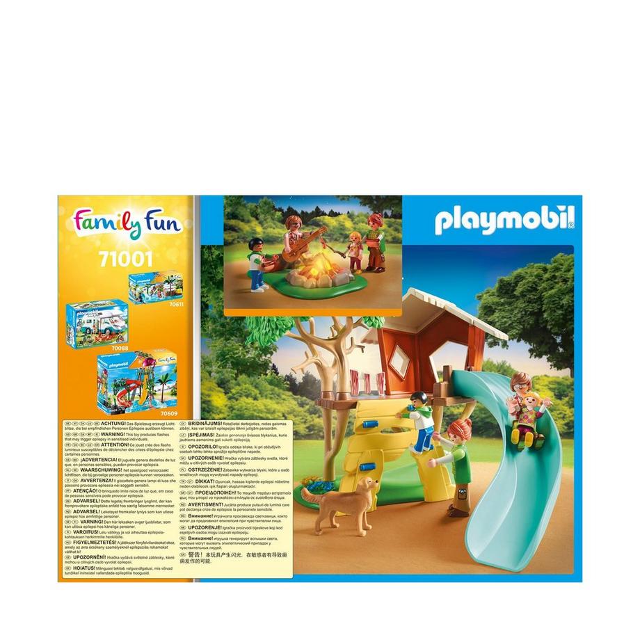 Playmobil  71001 Casa sull'albero dell'avventura con scivolo 