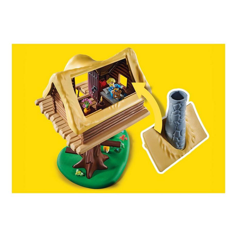 Playmobil  71016 Asterix: Troubadix mit Baumhaus 