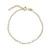 Jeberg Jewellery Rituals Collection Bracelet chaînette avec perle Or