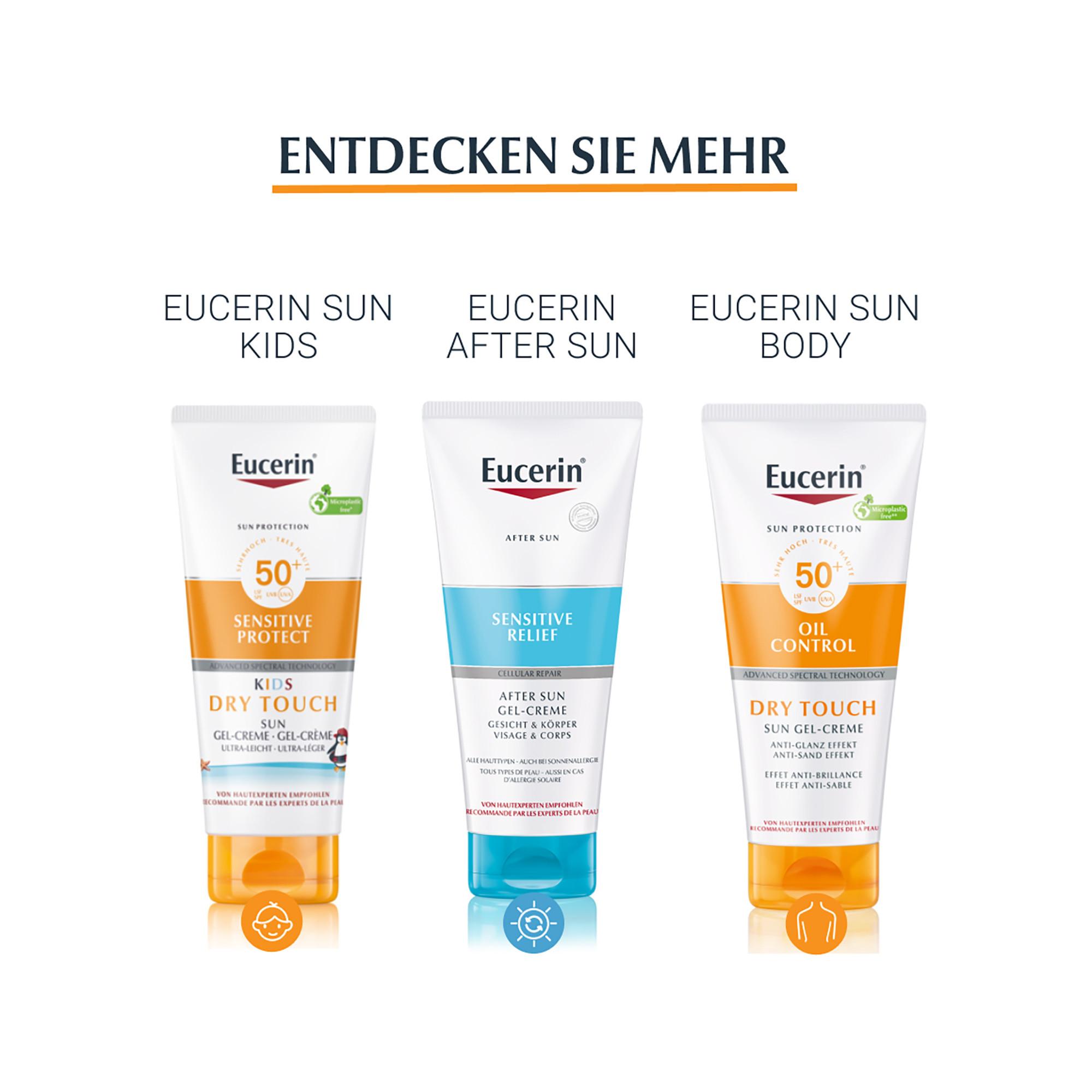 Eucerin Sun Face Oil Control Crème-gel Tinted medium SPF 50+ 