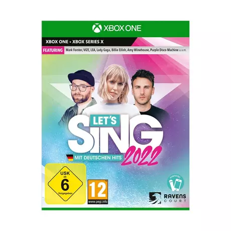 Ravenscourt Let`s Sing 2022 mit deutschen Hits (Xbox Series X) DE 
