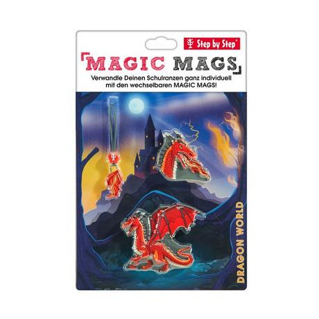 Step by Step Deco set per zaino MAGIC MAGS, Dragon Drako 