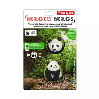 Step by Step Deco set per zaino Magic Mags WWF Little Panda Multicolore