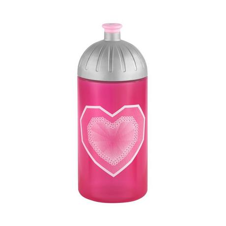 Step by Step Trinkflasche Glitter Heart 