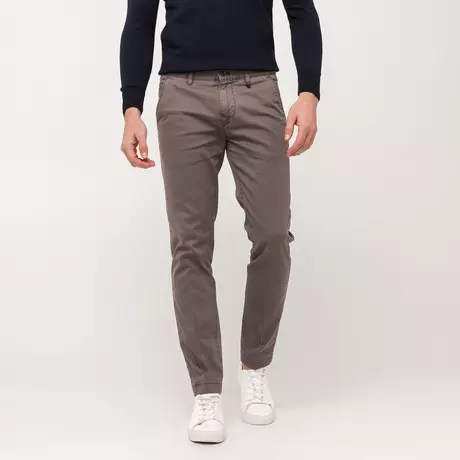 Marc O'Polo Pantalon Chino, Tapered Fit  Gris