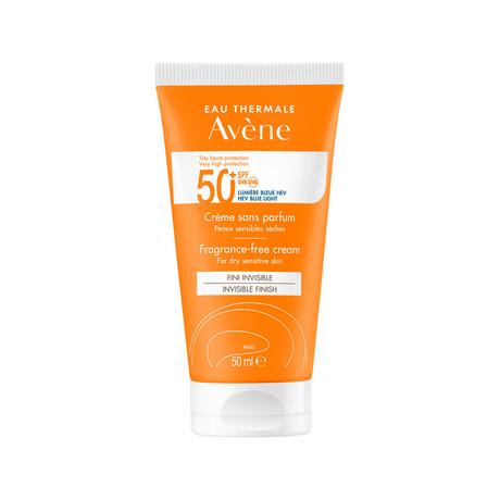 Avene Protection solaire Crème sans parfum SPF 50+ 