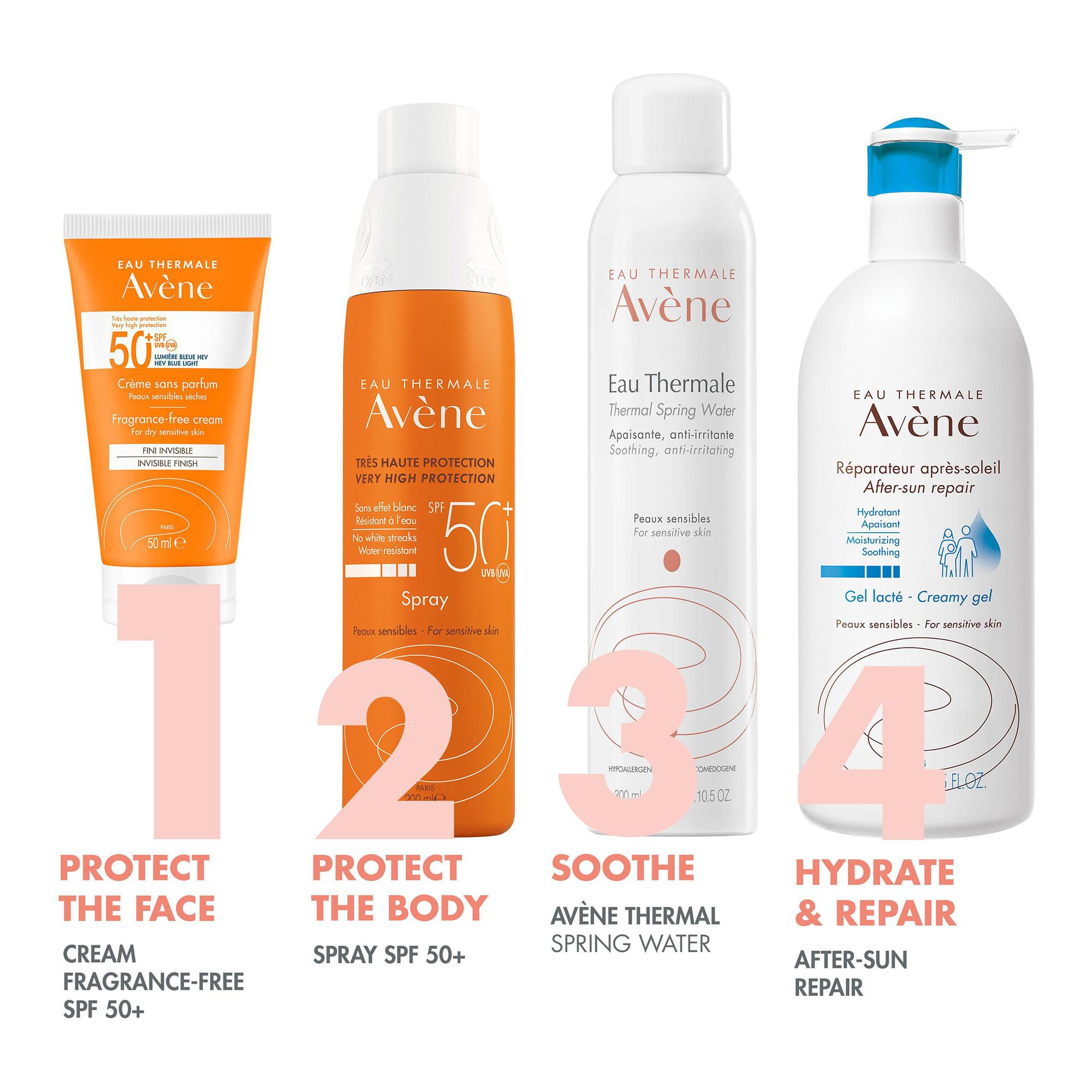 Avene Protection solaire Crème sans parfum SPF 50+ 