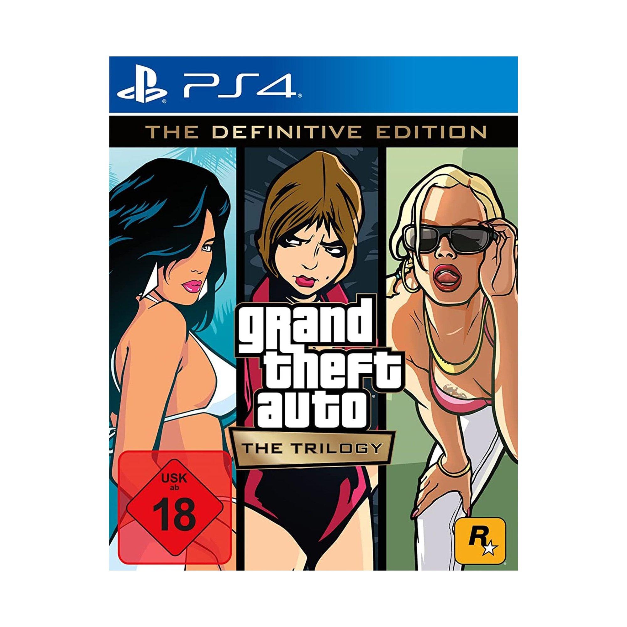 Image of Take 2 GTA Trilogy Definitive Edition (PS4) FR