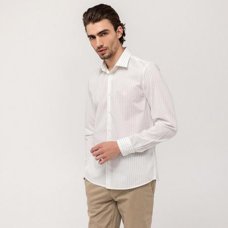 Marc O'Polo Hemd gestreift Chemise, manches longues 