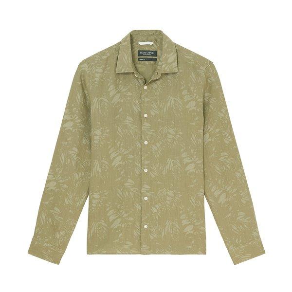 Image of Hemd, Langarm Herren Khaki L
