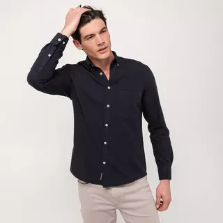 Marc O'Polo Chemise à manches longues HEMD BUTTON DOWN Marine