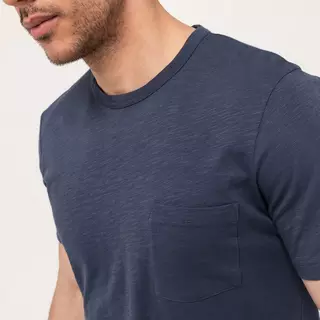Marc O'Polo T-Shirt T-SHIRT SLABYARN Blu