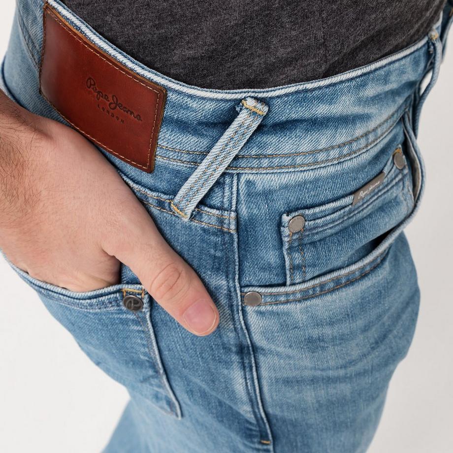 Pepe Jeans London Stanley Chino Jeans, Tapered Fit 