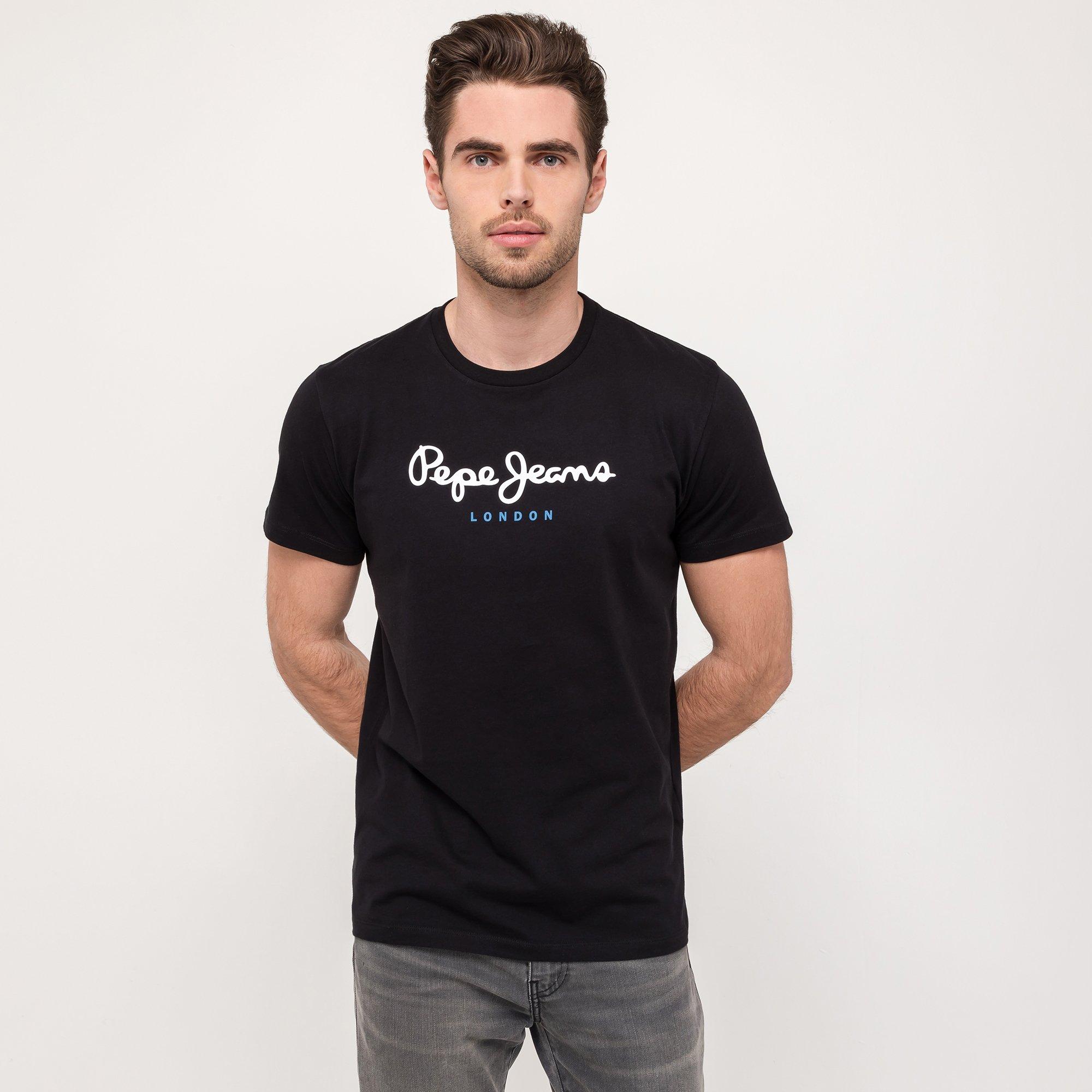 Image of T-shirt Herren Schwarz L