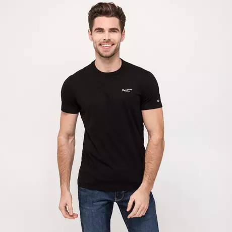 Pepe Jeans T-Shirt ORIGINAL BASIC 3 N Noir