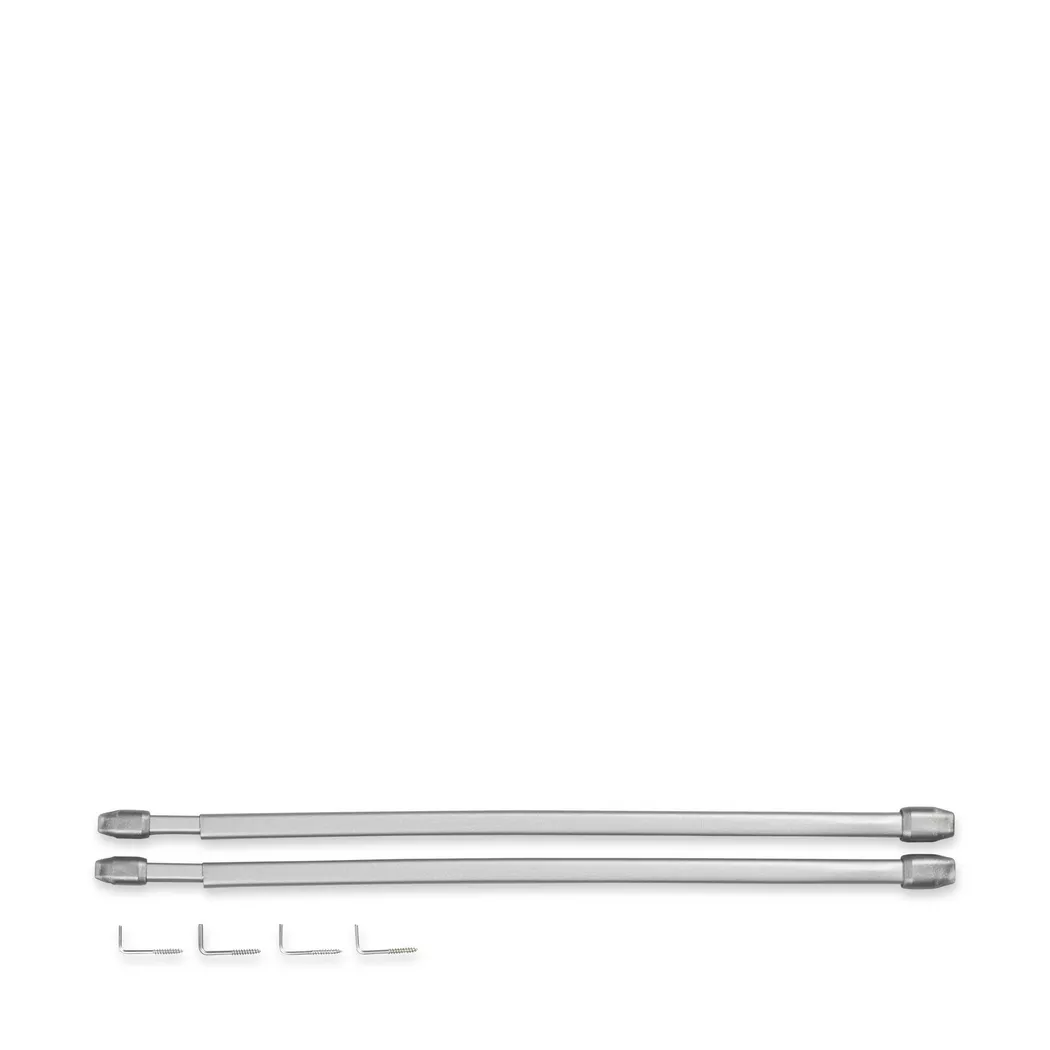 Manor - Vitragenstange, 30-50cm, Silber