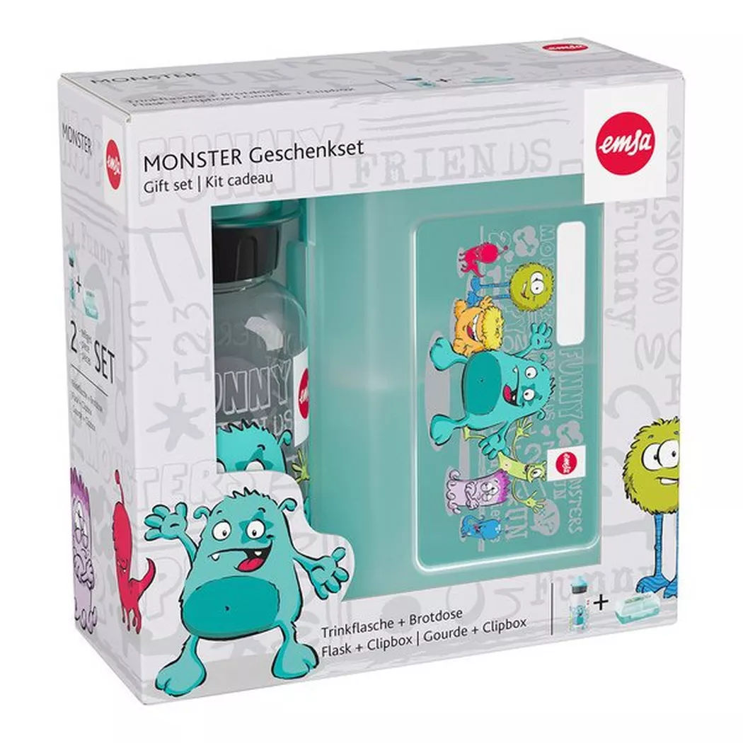 EMSA 518138 gourde Polypropylène (PP), Tritan Turquoise