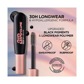 L'OREAL  Air Volume 30H Mega Black Mascara 