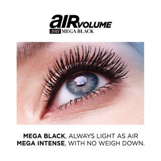 L'OREAL  Air Volume 30H Mega Black Mascara 