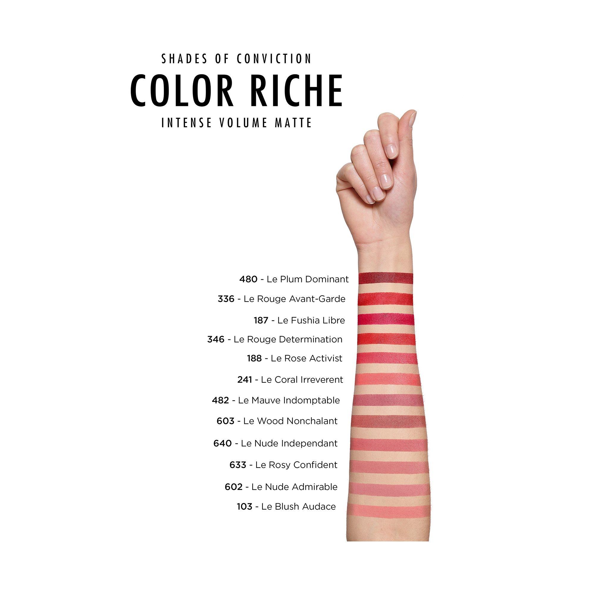 L'OREAL  Color Riche Intense Volume Matte 