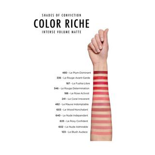 L'OREAL  Color Riche Intense Volume Matte 