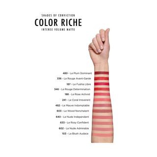 L'OREAL  Color Riche Intense Volume Matte 