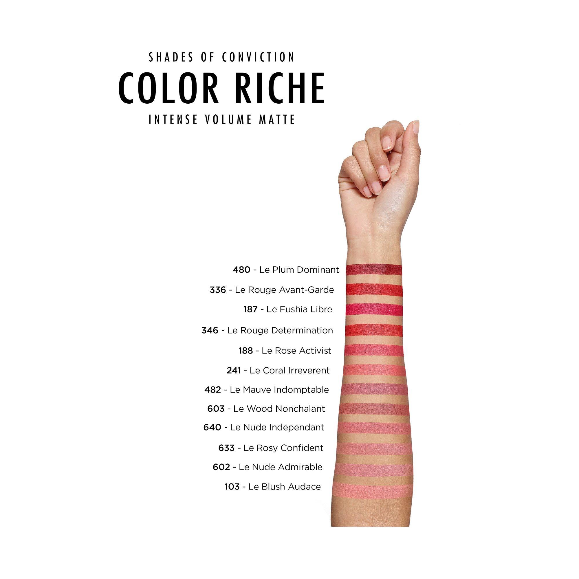 L'OREAL  Color Riche Intense Volume Matte 