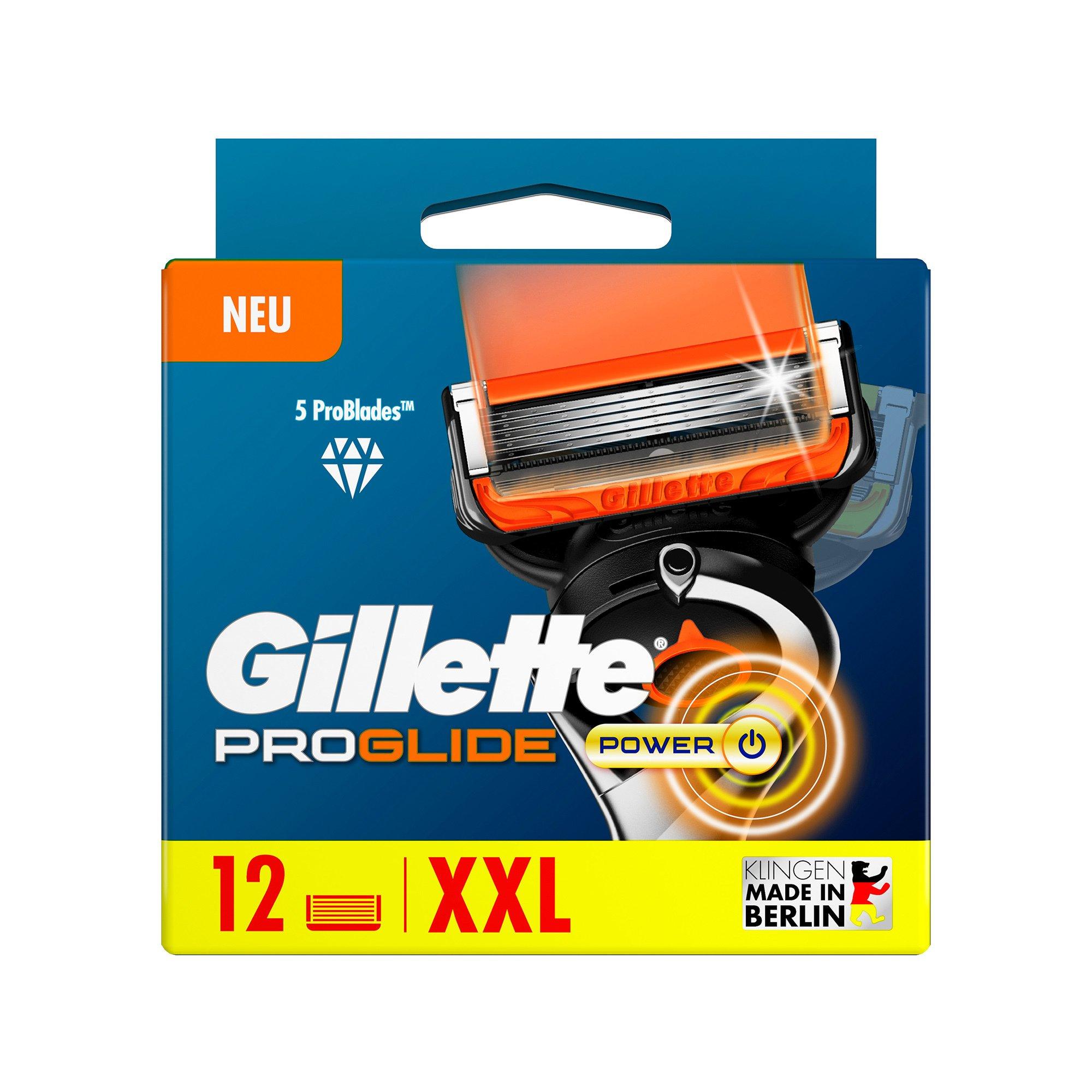 Image of Gillette ProGlide Power Rasierklingen für Männer - 12 Pezzi