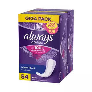 always  Salvaslip Extra Protect Long Plus Duo Giga Pack 