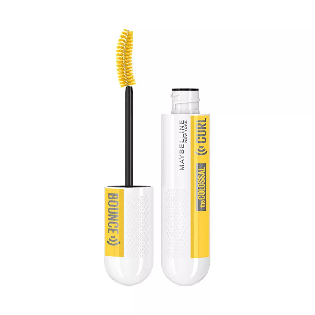Maybelline - Colossal Curl Bounce Mascara, Mascara Colossal Curl Bounce, 10 ml,  Very Black