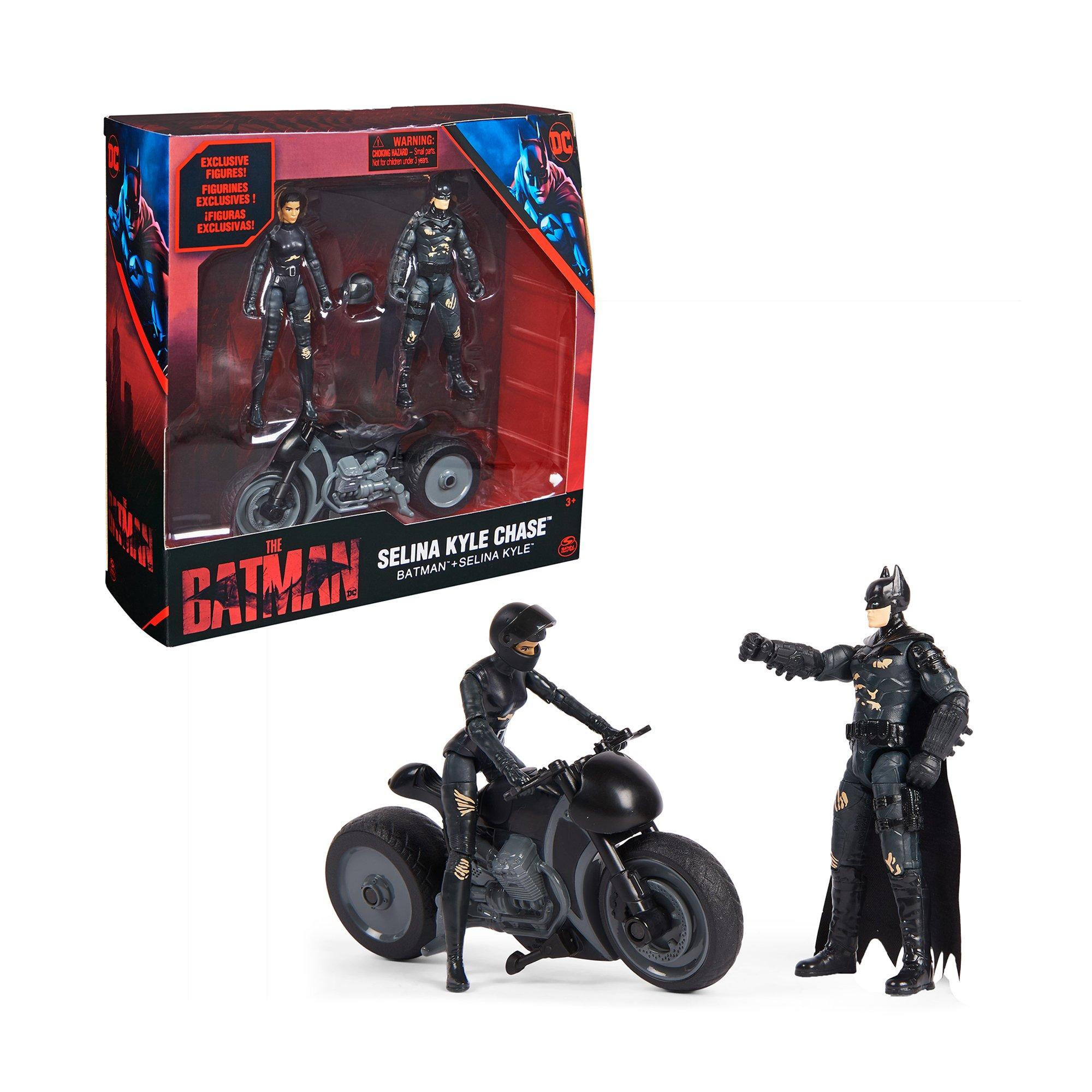 Batman The Batman Spielset Mit Figuren & Motorrad - 10 Cm Action-Set