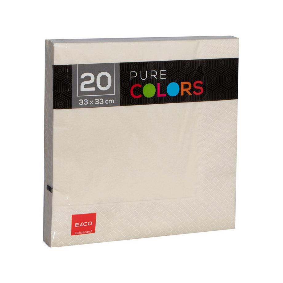 Serviettes en papier, 20 pièces