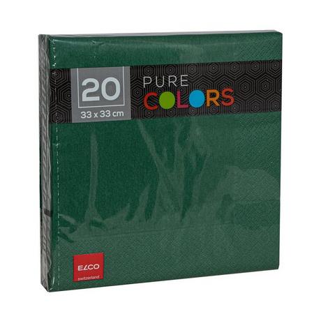 elco Papierservietten, 20 Stück Pure Colors 