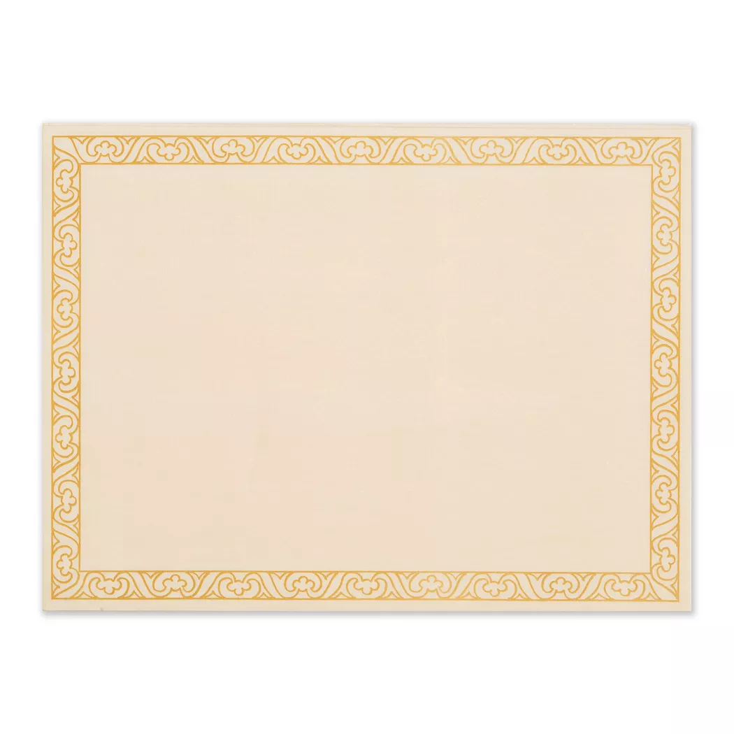 - Tischset, 10Stk, 30 x 40 cm, Creme