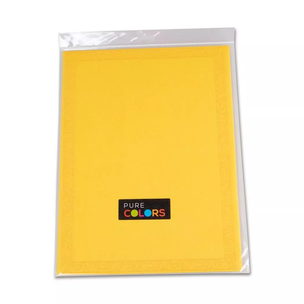 - Tischset, 10Stk, 30 x 40 cm, Gelb
