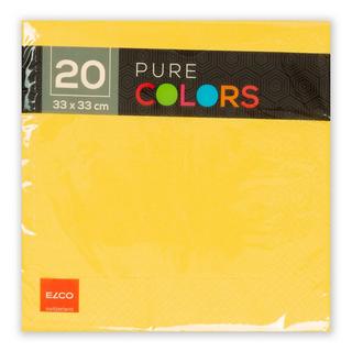 elco Papierservietten, 20 Stück Pure Colors 