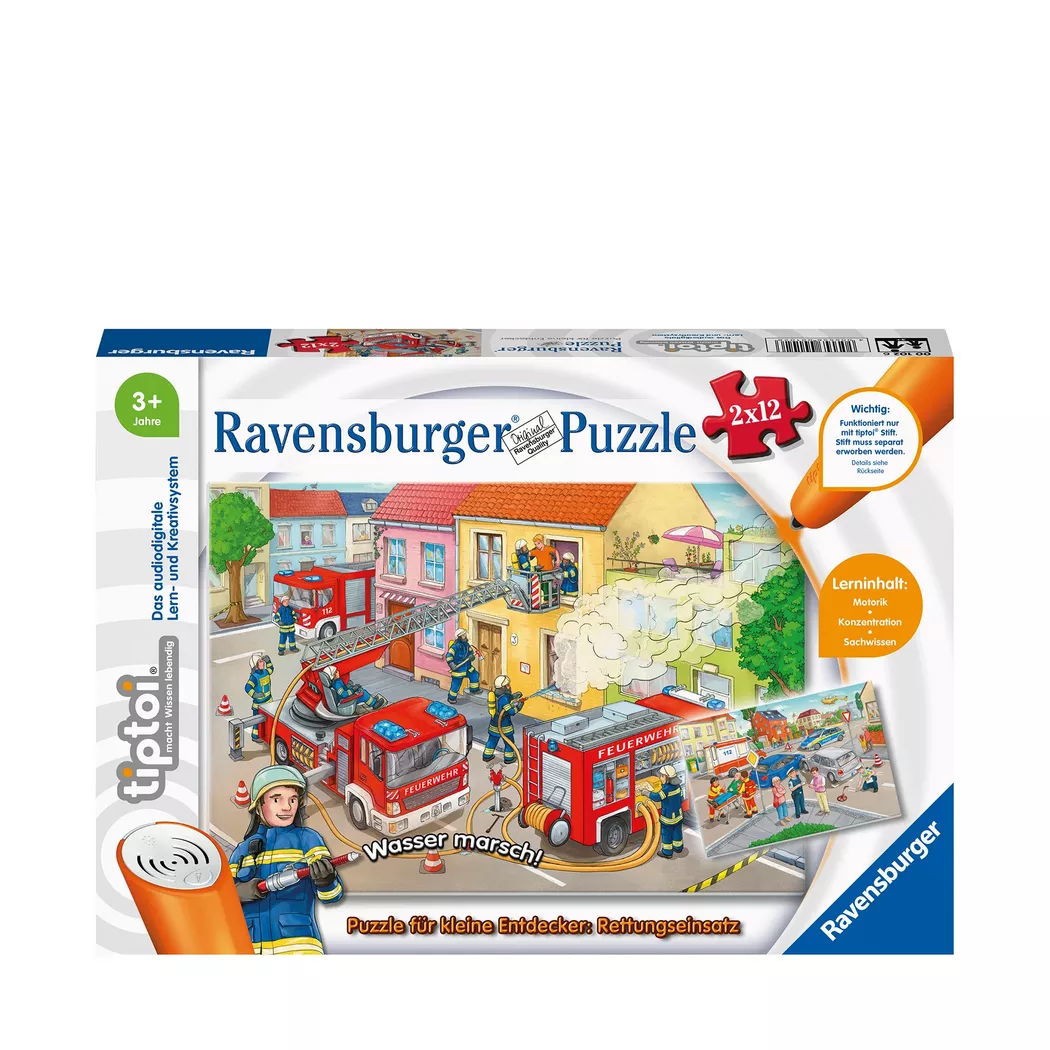 tiptoi - Puzzle für kleine Entdecker: Rettungseinsatz, Multicolor
