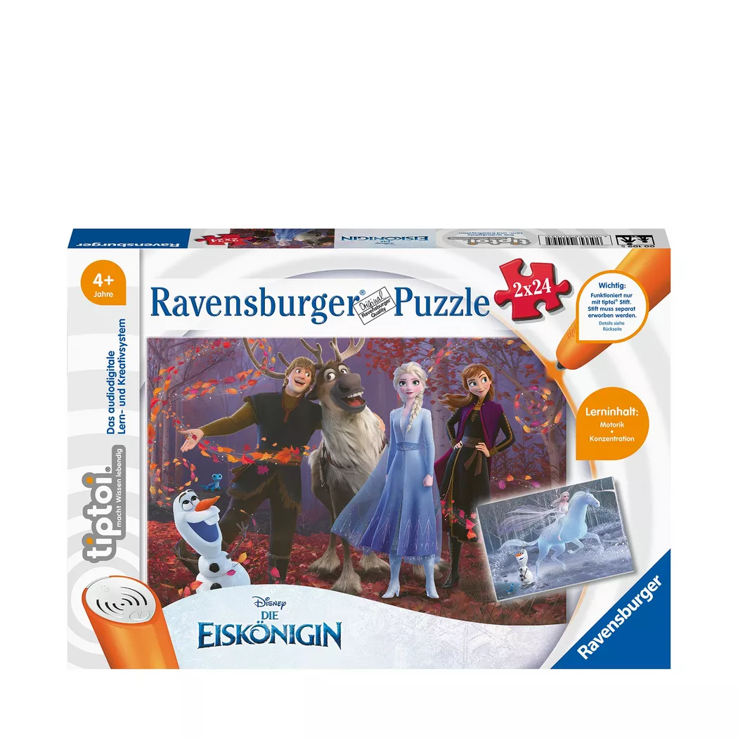 tiptoi - Tiptoi® Die Eiskönigin, Puzzle für kleine Entdecker, Deutsch, Multicolor