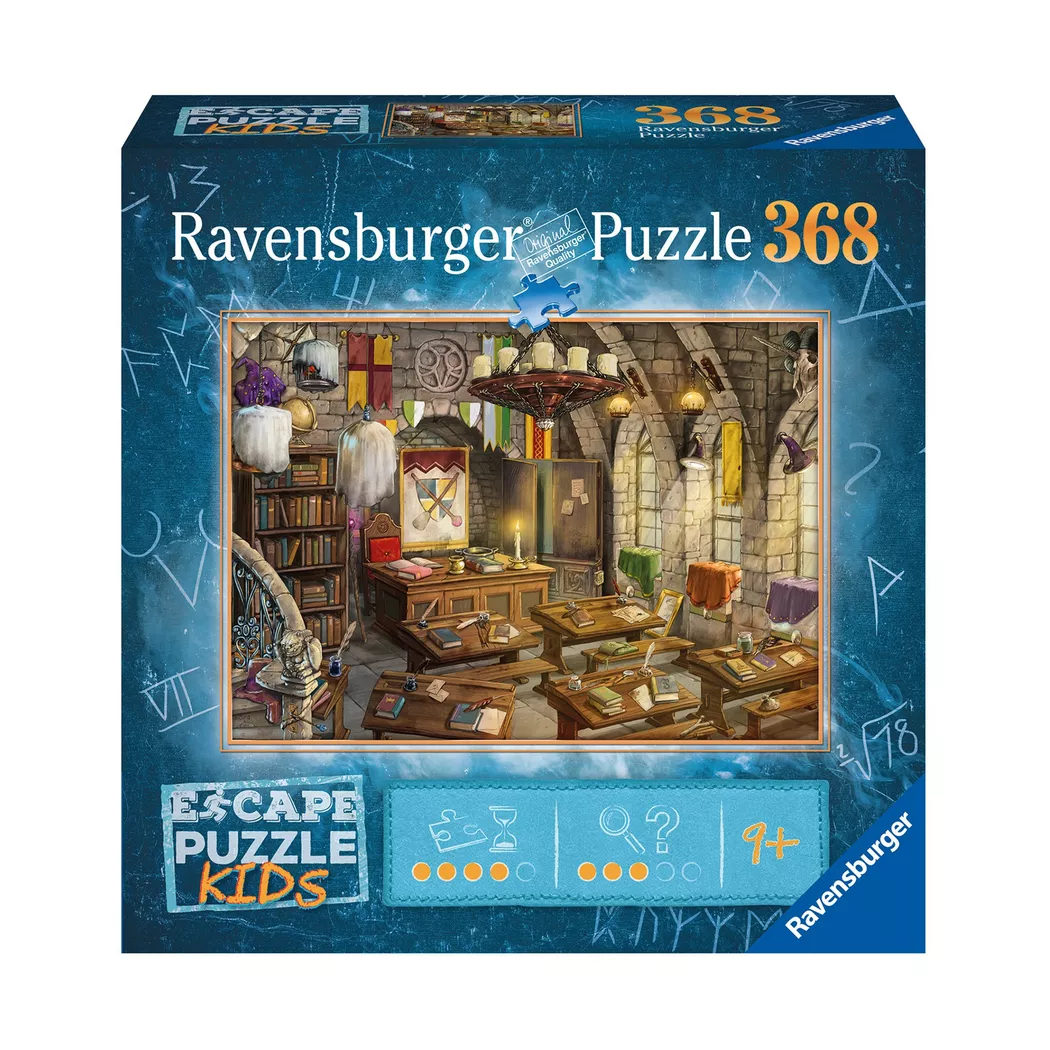 Ravensburger - Escape Puzzle Magic School, 368 Teile, Multicolor