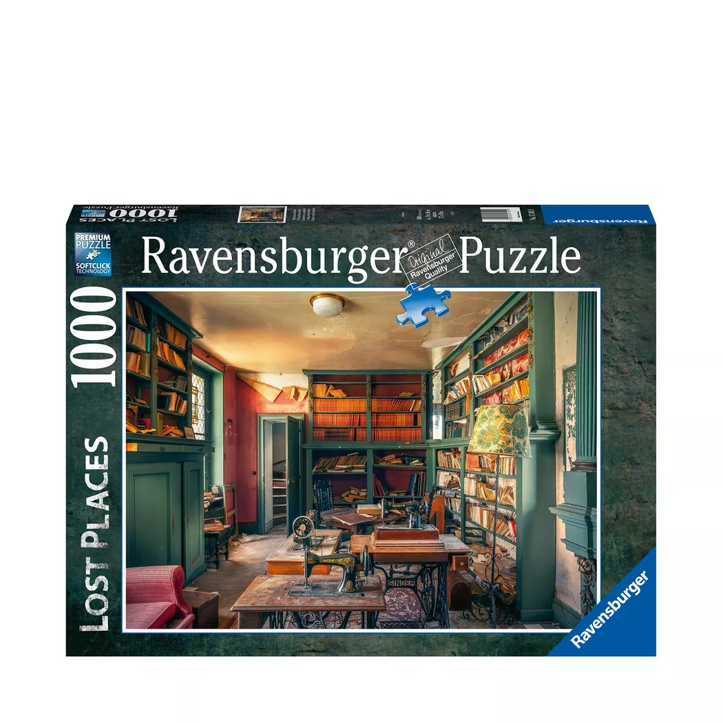 Ravensburger - Mysterious Library Puzzle, 1000 Teile, Multicolor