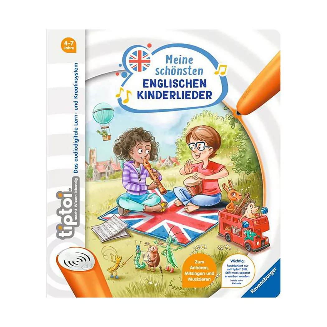 tiptoi - Meine schönsten englischen Kinderlieder, Multicolor