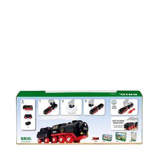 BRIO  Batterie-Dampflok mit Wassertank 
