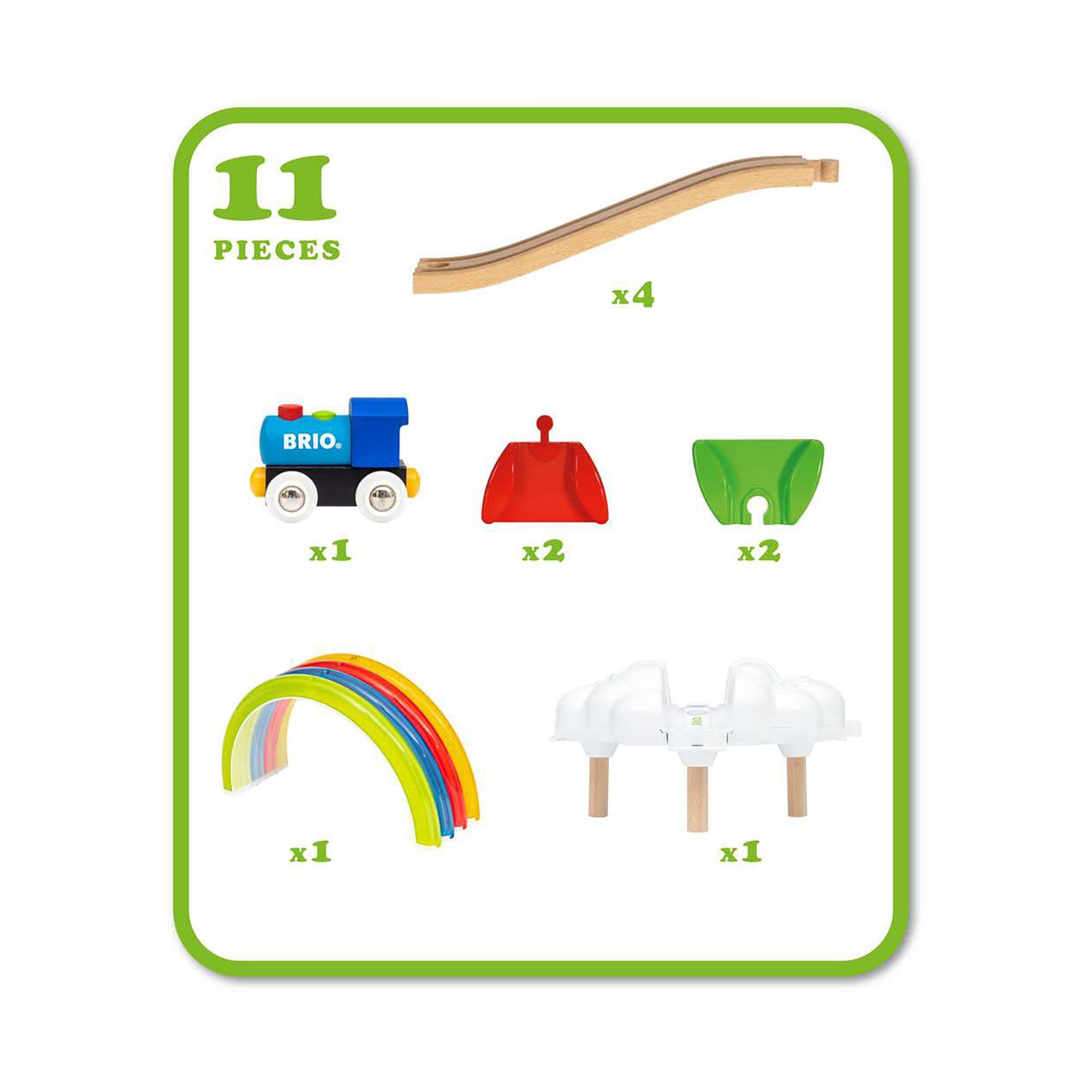 BRIO  Mein erstes BRIO Bahn Regenbogen-Set 