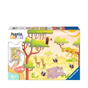 Puzzle&Play Tiere 2x