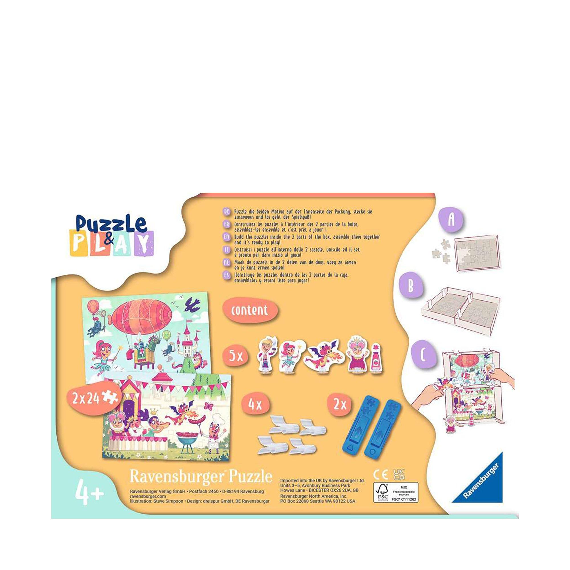 Ravensburger  Puzzle&Play Ritterburg 2 